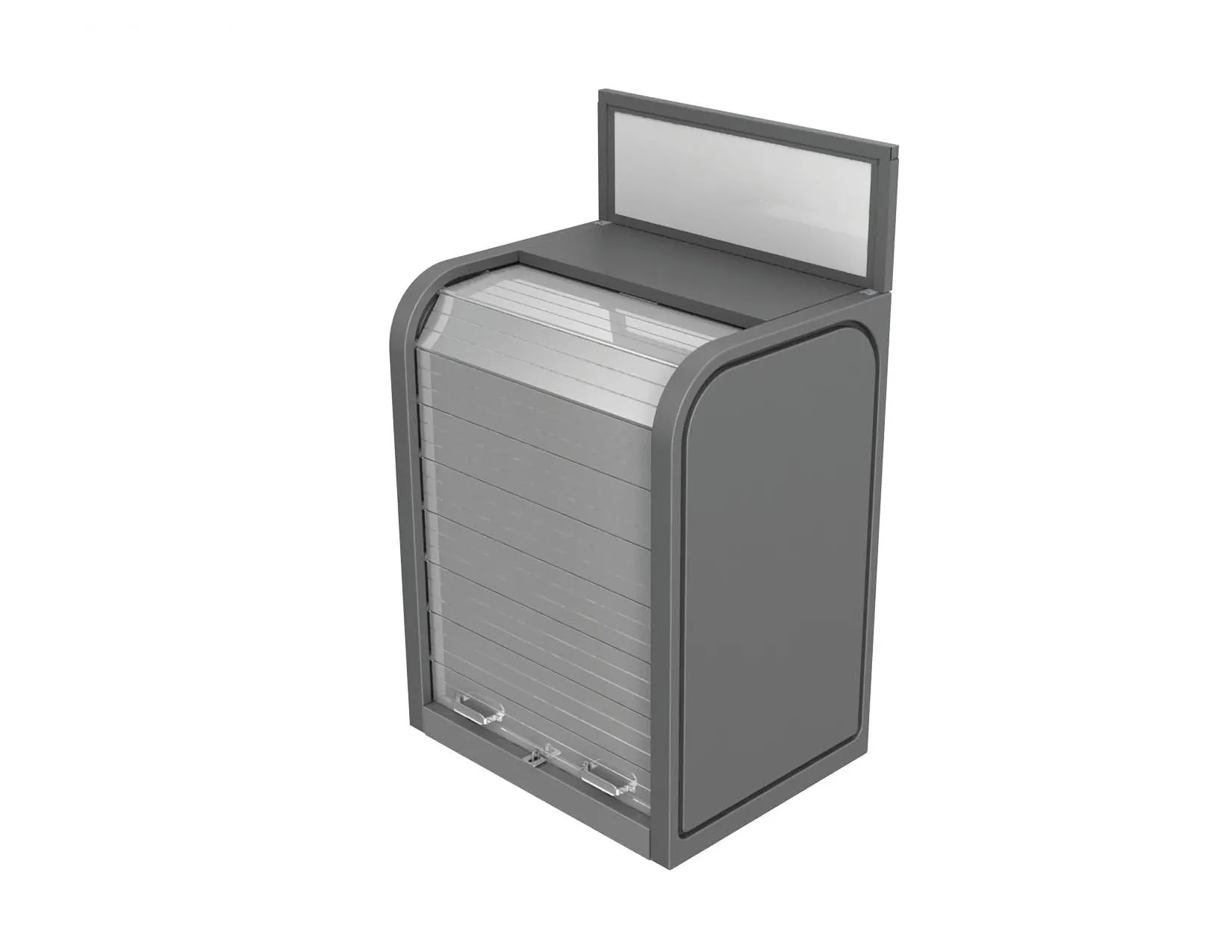 Gorrie 30" Single Side Roll Top Security Merchandiser